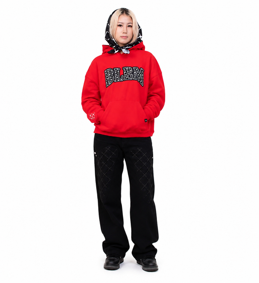 [ Blem Red Hoodie ]