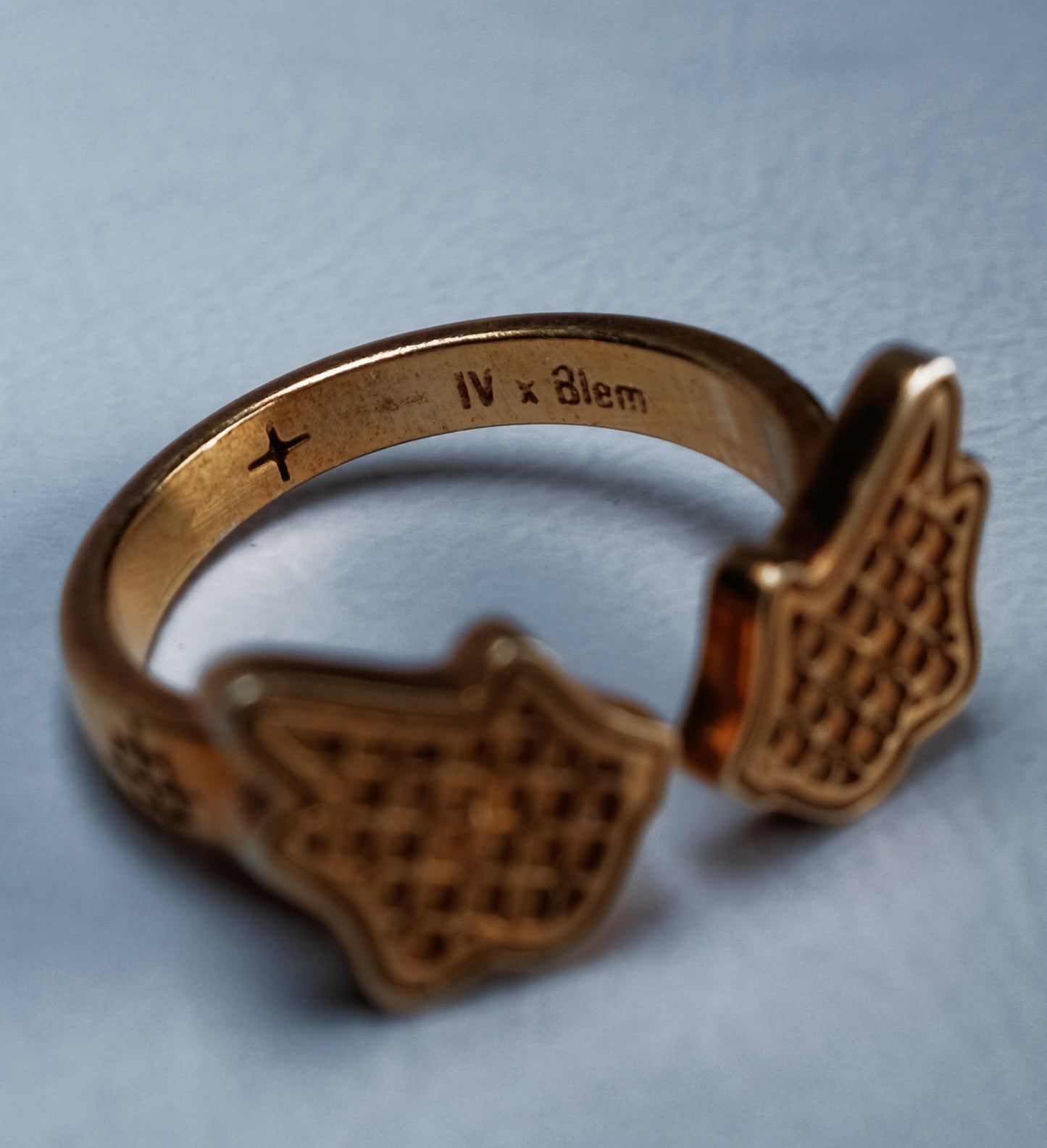 [ Blem x IV Gold Ring ]