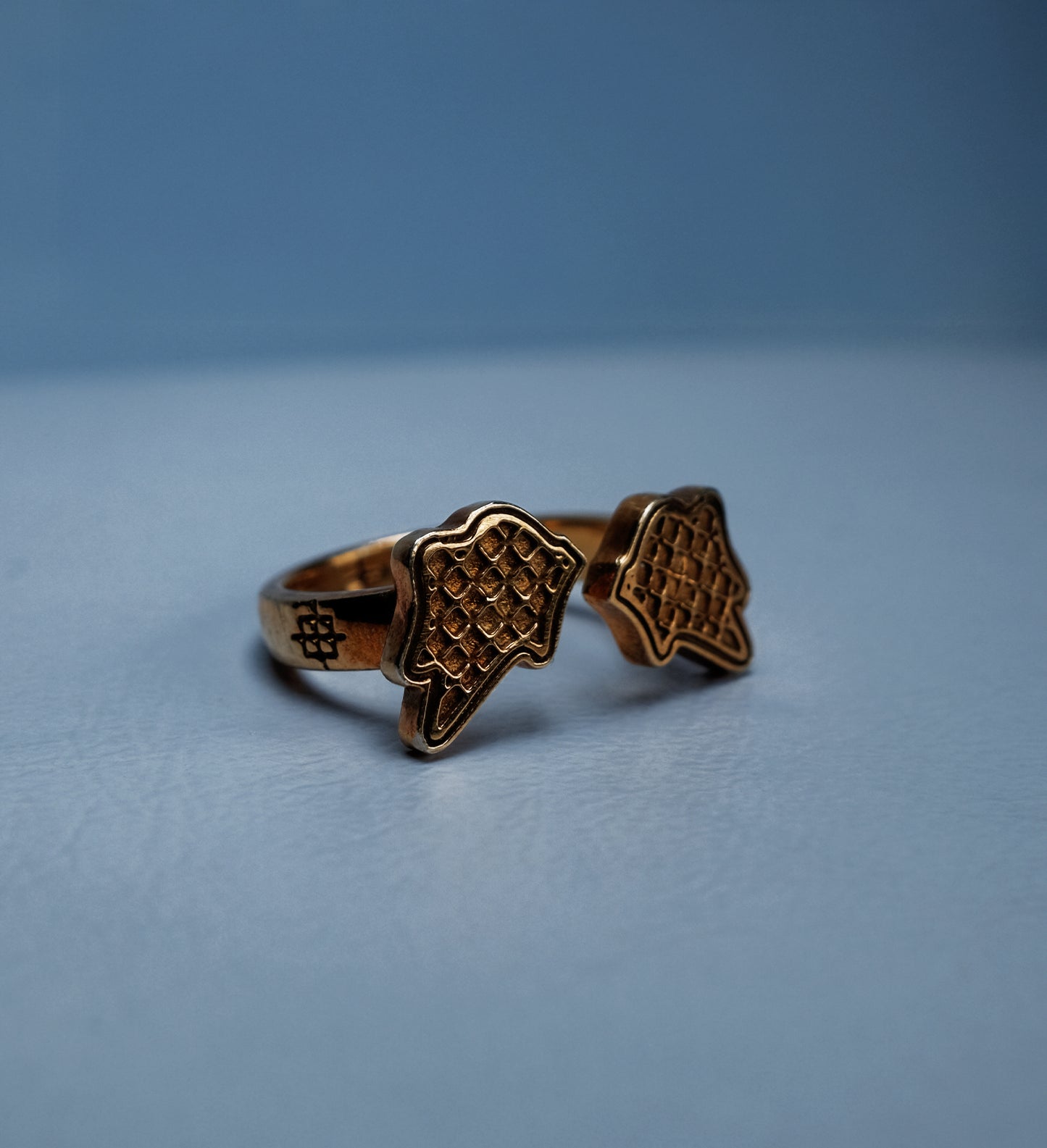 [ Blem x IV Gold Ring ]